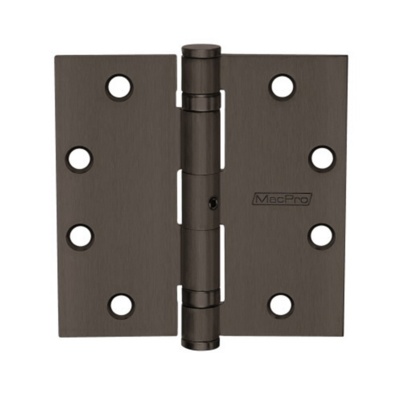 McKinney Box of 4-1/2 x 4-1/2 Standard Weight Ball Bearing Hinges Pivots, Hinges and Patch Fittings