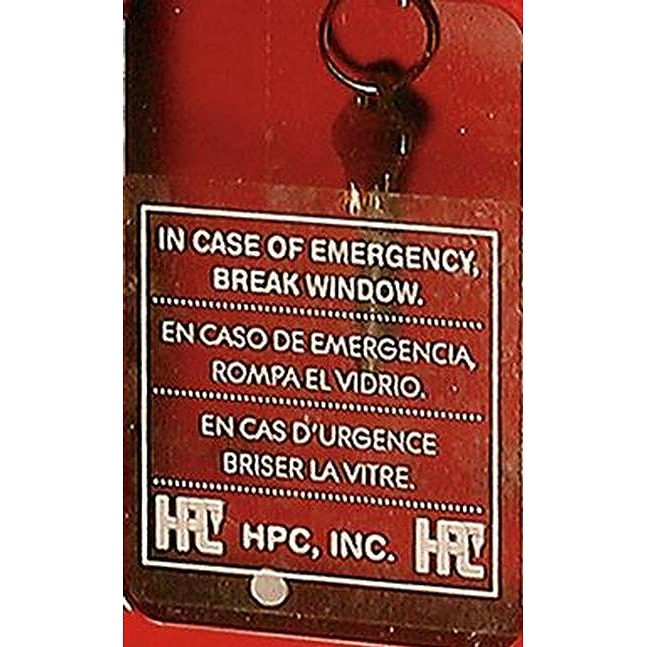HPC Kekabs Replacement Plastic for HPC 511 Emergency Key Box Key Storage / Controls