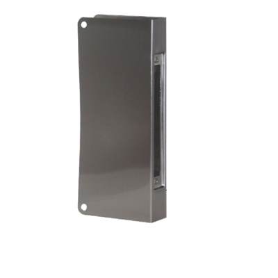 Don-Jo CW-504-S Mortise Lock Wrap-Around Plate for 86 Cut-Out