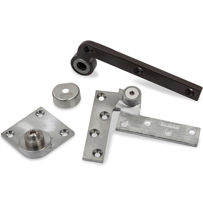 Rixson Special Order Offset Pivot Set with Flat Black Finish Special Orders image 3
