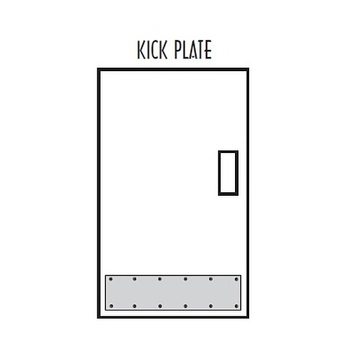 Don-Jo Special Order Kick Plate 10x34-32D Special Orders