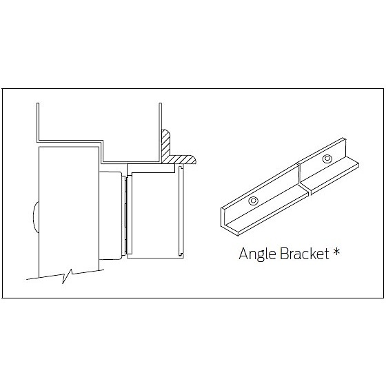 Schlage Angle Bracket for M450 Access Control