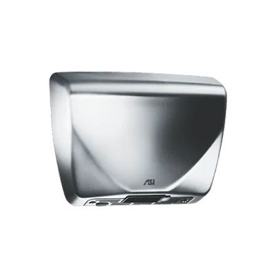 ASI Profile Steel Cover Hand Dryer, Surface Mounted Glass Solutions image 2
