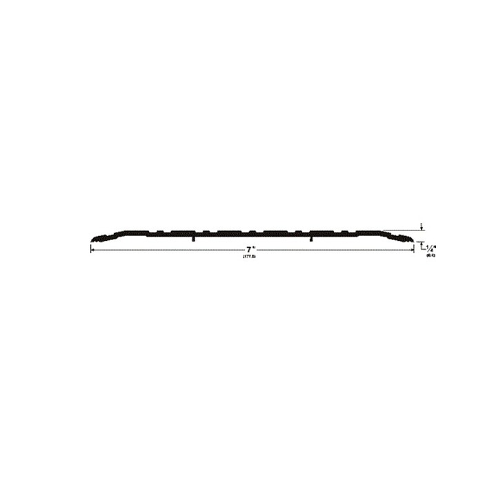 Pemko Saddle Threshold 7 x 1/4 x Size Thresholds & Weatherstripping