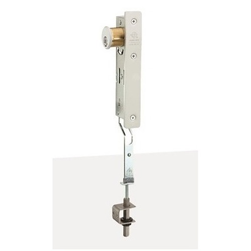 Adams Rite Cylinder Operated Flushbolt for Aluminum Stile Doors Commercial Door Locks