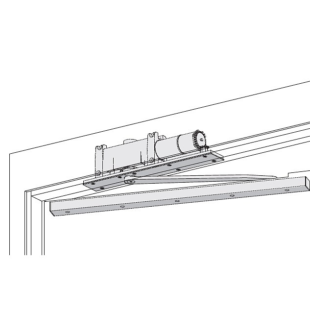 LCN Special Order Concealed Heavy Duty High Security Track Closer Special Orders