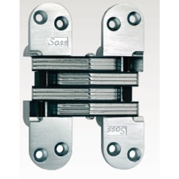 Soss Heavy Duty 5-1/2 inch Invisible Hinge Wood Or Metal Application Specialty Hinges