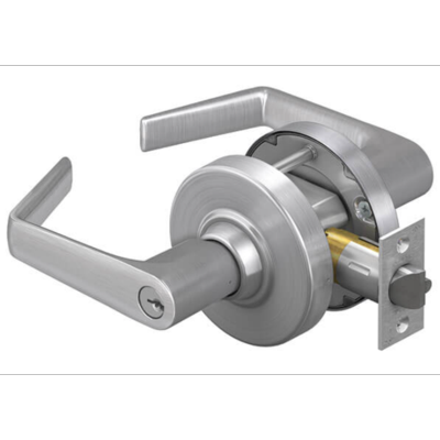 Schlage Special Order Standard Duty Entry Lever, Saturn Lever, With 6 Pin-S123 Standard Cylinder Special Orders