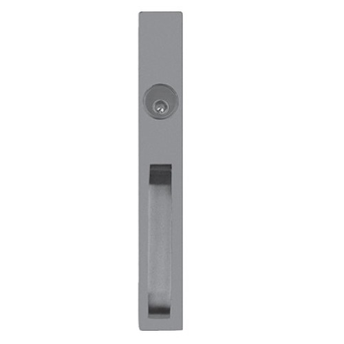 Detex Special Order Night Latch Pull with escutcheon Special Orders