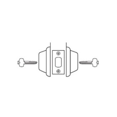 Best Heavy Duty Interchangeable Core Double Cylinder Deadbolt Adjustable Backset Commercial Door Locks image 2