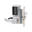 dormakaba Pushbutton Mortise Lock with Key Override, Passage and Lockout Keyless Door Locks image 2
