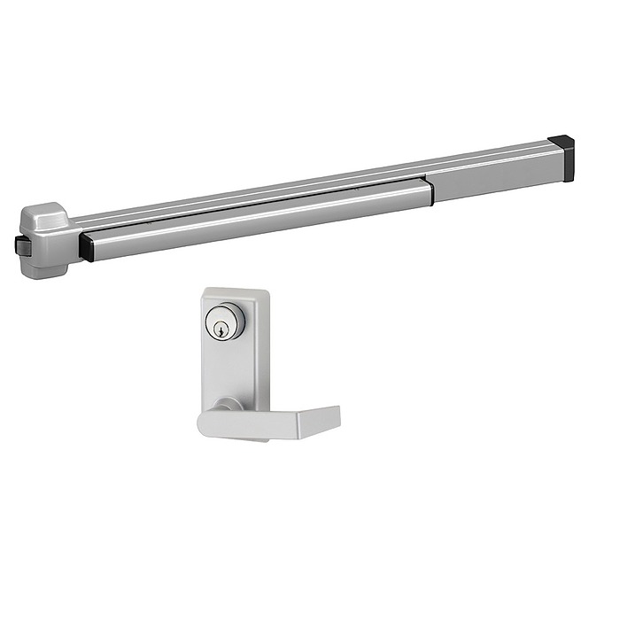 Von Duprin Rim Exit Device with Lever Trim Exit Devices / Panic Bars