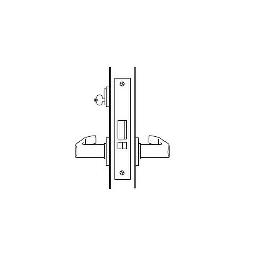 Best Classroom Function Complete Mortise Lock with Lever and Rose Commercial Door Locks