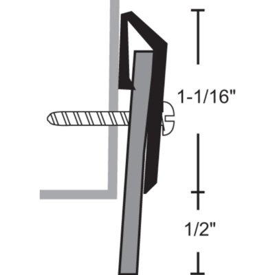 National Guard Products Neoprene Door Sweep Thresholds & Weatherstripping image 2