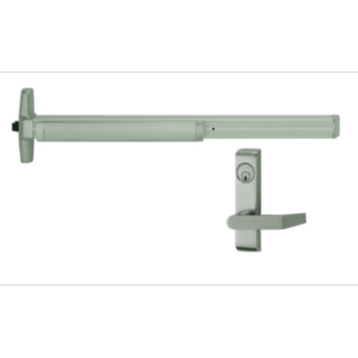 Von Duprin Special Order Narrow Stile Rim Exit Device with Lever Trim in M81 Design Special Orders