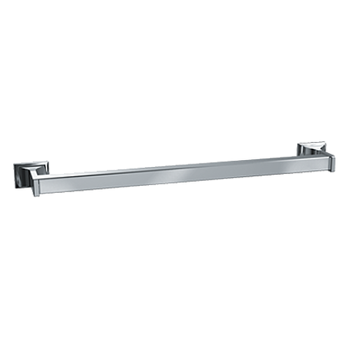 Towel Bar - Square - Chrome Plated Zamak - Surface Mounted