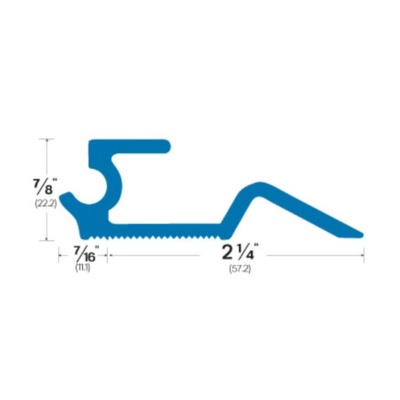 Legacy Manufacturing 8S13 x Size Saddle Threshold Base 2-1/4 x 7/8 x Size