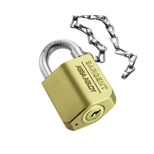 Sargent PADLOCK WITH 4 SHACKLE AND 9 CHAIN Special Orders