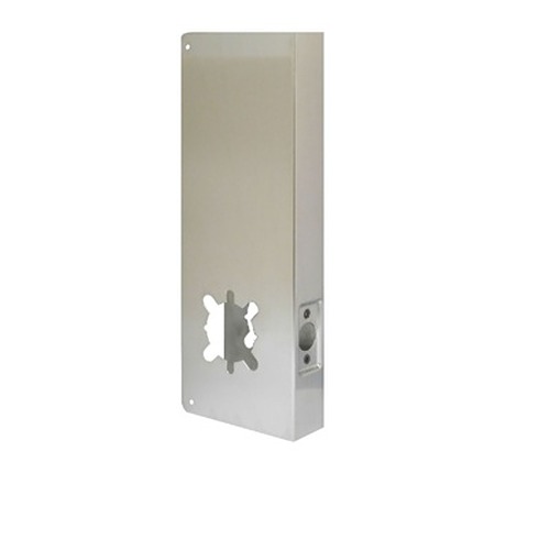 Don-Jo Classic Cylindrical Lock Wrap Around Plate for 1-3/4 Thick Door Commercial Door Locks