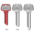 Sargent High Level Master Key Blank Keying Supplies