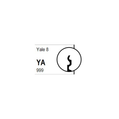 Yale Keyway Cylinder - Brass Face + $12.00